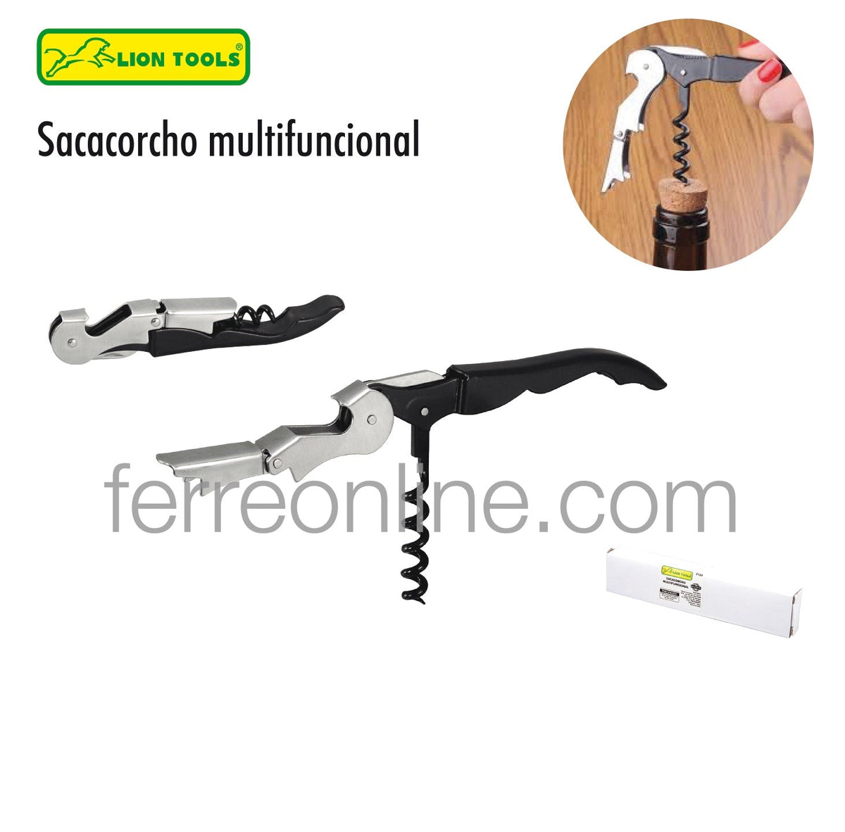 CHAIRA PARA AFILAR 12 LION TOOLS 8379 – Ferreonline