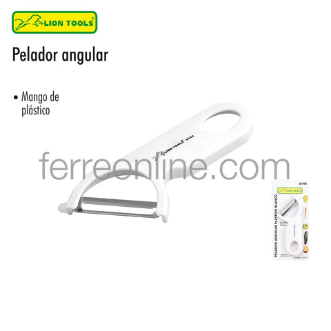 PELADOR ANGULAR PLASTICO BLANCO LION TOOLS 0144