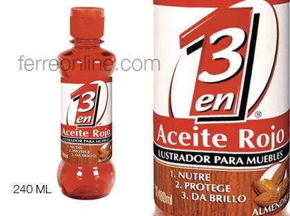 ACEITE LUBRICANTE PARA MUEBLES 240ML RECKITT 3 EN 1