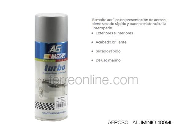 Botella Industrial de Aluminio tipo Plus 62