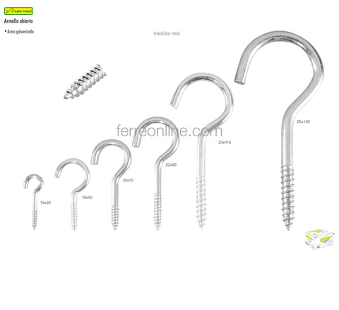 ARMELLA ABIERTA 18X50MM LION TOOLS 2022