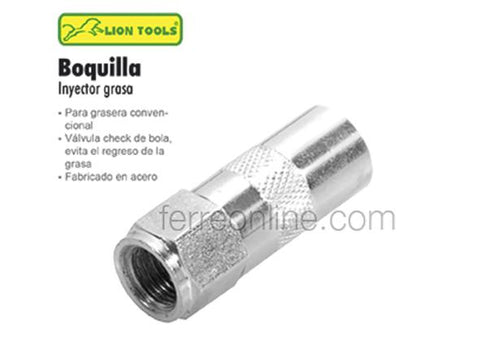 BOQUILLA PARA INYECTOR DE GRASA LION TOOLS 2387
