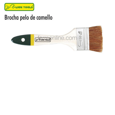 BROCHA 2" PELO DE CAMELLO LION TOOLS 8465