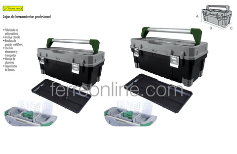 CAJA PARA HERRAMIENTAS 25" LION TOOLS 1670