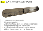 LLANA AVION 48X5" CELTA LLFA-A48 (PARA ADAPTADOR D/CABEZAL)