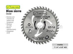 DISCO PARA SIERRA CIRCULAR 7 1/4" 40 DIENTES LION TOOLS 8517