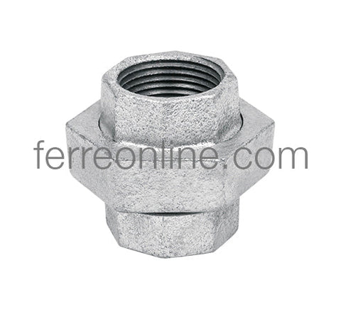 TUERCA UNION GALVANIZADO 25MM 1"