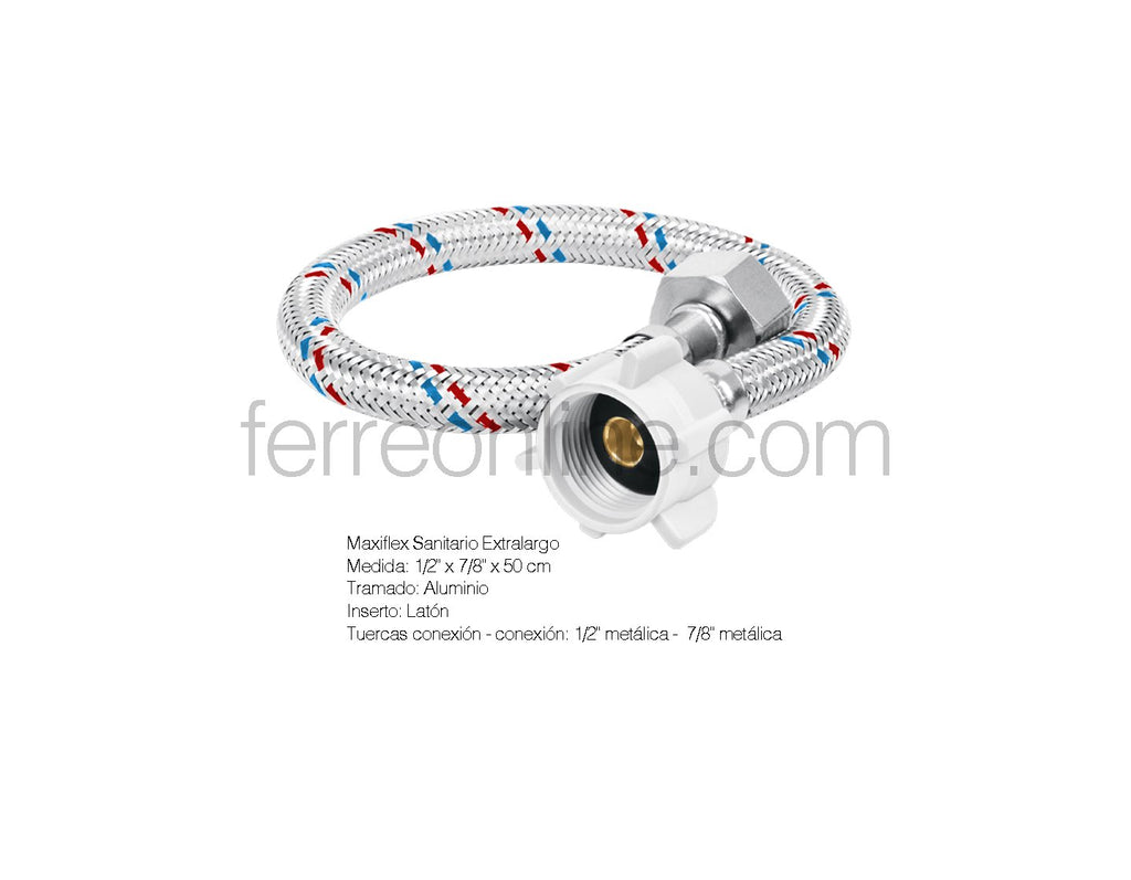 67me Rugo MAXIFLEX SANITARIO EXTRA LARGO RUGO 67-ME1/2X7/8X50 – Ferreonline ...