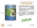 PINTURA VIN DURAZNO 4LT SAYER CONTRACTOR VC-0668.40