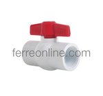 VALVULA DE ESFERA PVC 3" ROSCADA 150 PSI LD LD-828.75