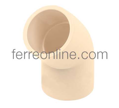 CODO CPVC 38MM 1 1/2" X 45 CRESCO 92589G