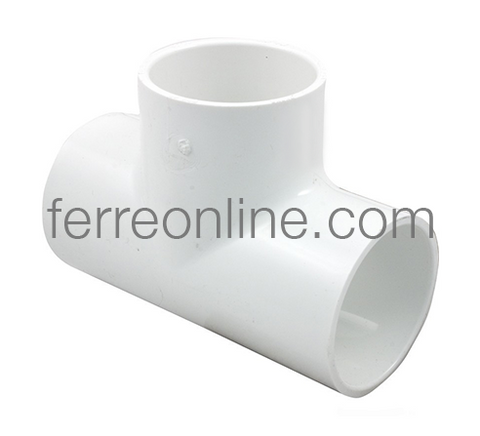 TEE PVC HIDRAULICO C-40 25MM 1"